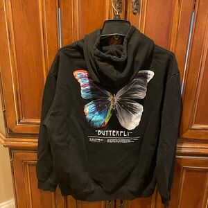 Butterfly hoodie sweatshirt